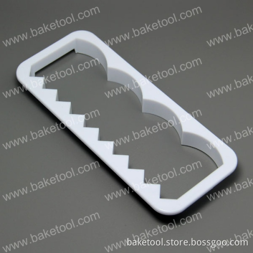 Plastic Edge Decorator Cake Cookie Paste Cutter for Cake Decoration